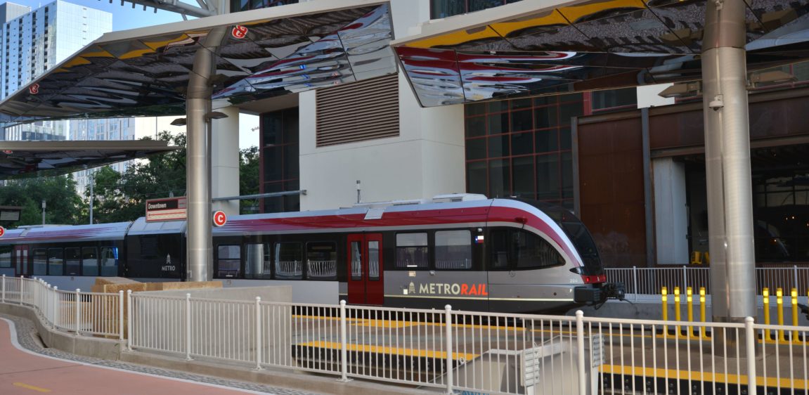 Capital Metro Downtown Station Overhang